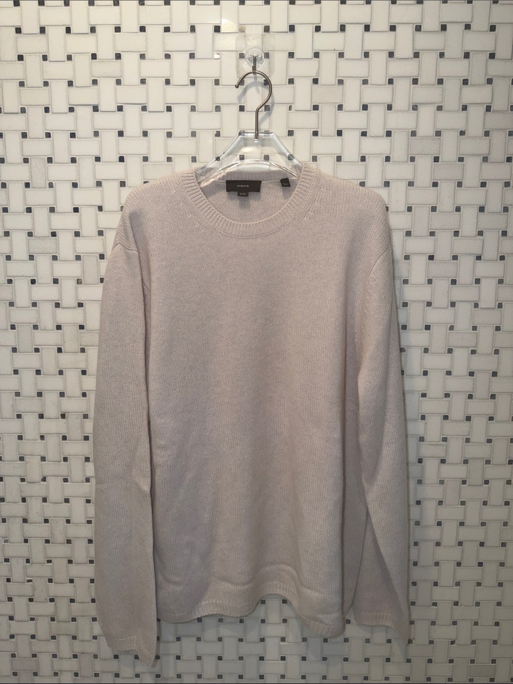 Vince Men's Crewneck Sweater - Pale Beige